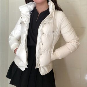 Rare Vintage Juicy Couture White Down Puffer
